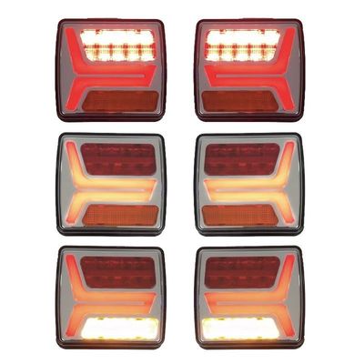 Customized Trailer Lighting Kit 4.2V Magnetic Tail Lights For Trailer