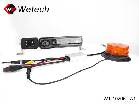 Forklift Safety 360 Degree Camera 4 Side Driving Recorder Wide View Truck Blind Spot Proximity Detection Collision System