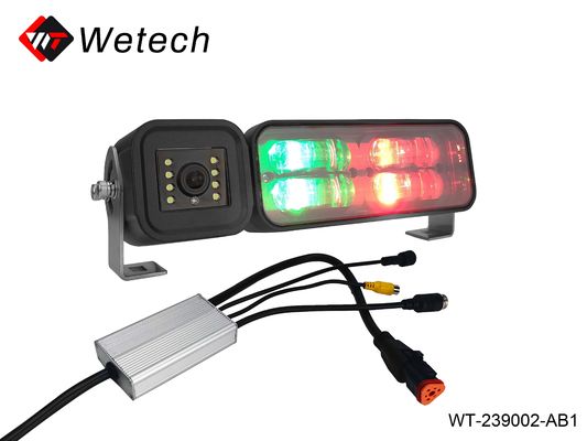 Forklift Forklift AI Dangerous Area Red And Green Color Light Blind Spot Proximity Detection Collision System