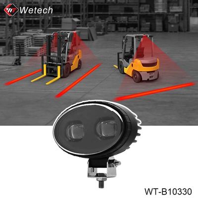 Red / Blue Forklift Safety Zone Lights IP67 Fork Truck Safety Light