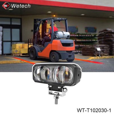 High Brightness Forklift Red Zone Light 30W LED Forklift Lights Waterproof