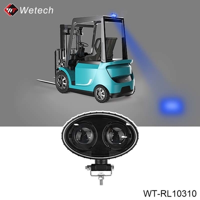 10V - 80V Blue LED Spot Light IP67 Truck Spot Lights With Stainless Steel Mounting Bracket