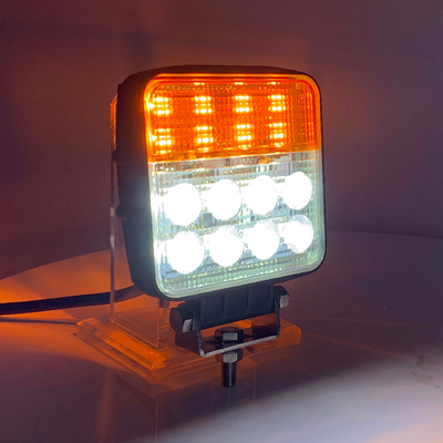 24W LED Flood Beam Off-road Vehicle Working Light with Turn Signal IP67 Waterproof and Support USD Payments