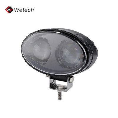 10V - 80V Blue LED Spot Light IP67 Truck Spot Lights With Stainless Steel Mounting Bracket