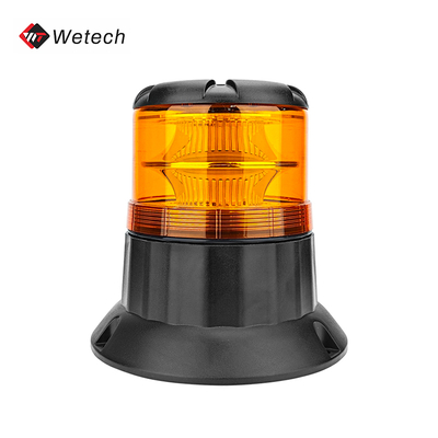 Hazardous Work LED Warning Light With Magnetic Mount Universal For Engineering Vehicles
