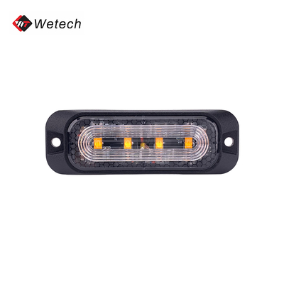 Side Flashing 12V - 24V LED Strobe Warning Lights IP67 Strobe Light For Vehicle