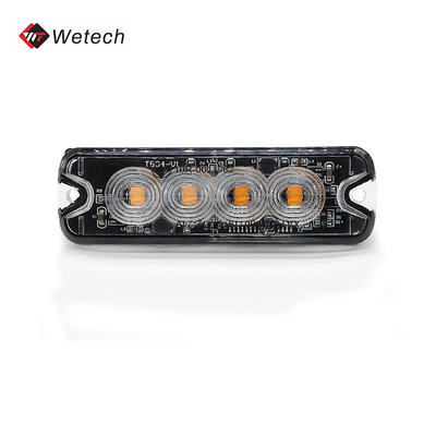 12V - 24V LED Strobe Warning Lights IP67 Side Flashing Strobe Light For Vehicle