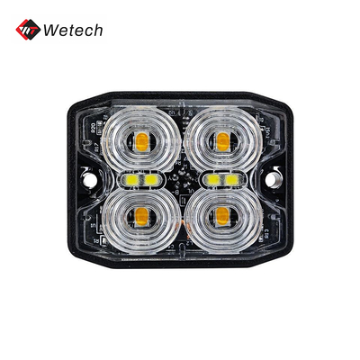 Customized LED Yellow Strobe Light 12W Emergency Strobe Lights For Trucks