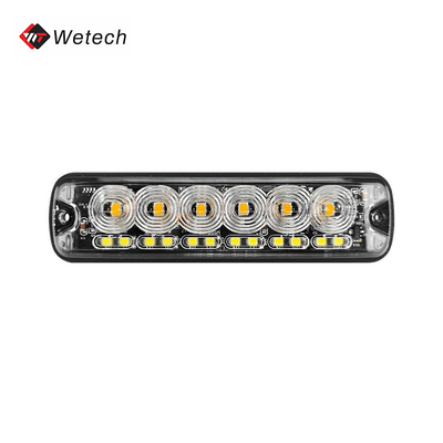 18W Truck Strobe Light High Bright LED Grille Strobe Lights IP67 PC Lens Materials