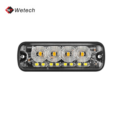 Commercial Grille Strobe Lights 6W - 10W Amber Strobe Lights For Trucks