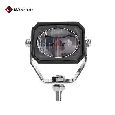 10V - 80V Forklift Red Zone Light 10W Red Forklift Lights With Diecast Aluminum Housing