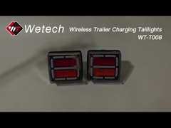Rechargeable Wireless Trailer Lights 4.2V Magnetic Tail Light Kit IP67