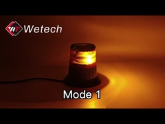 WT-347S-L2 Compact LED Warning Light with Magnetic Mount Universal for Engineering Vehicles