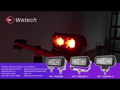 WT-102030  Forklift Work Lights 12V 24V Forklift Pedestrian Safety Lights 30W