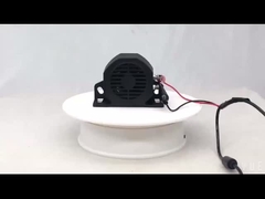 IP67 Forklift Backup Alarm Black Forklift Reversing Beeper 15W With Durable Nylon Material