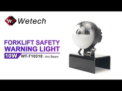 WT-T10310 IP67 Forklift Arc Safety Light 10W Forklift Red Side Lights