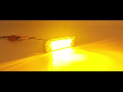 WT-D10912 Commercial Grille Strobe Lights 6W - 10W Amber Strobe Lights For Trucks