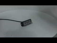 WT-T10912 Side Flashing 12V - 24V LED Strobe Warning Lights IP67 Warning Signals