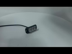 WT-T10909 IP67 Flash Strobe Amber Led Light 12V 24V  Truck Strobe Light