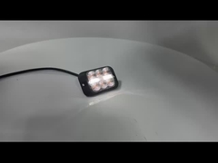 WT-10918-2 12-24V LED Strobe Warning Lights IP67 Strobe Light For Truck Forklift Tractor Excavator