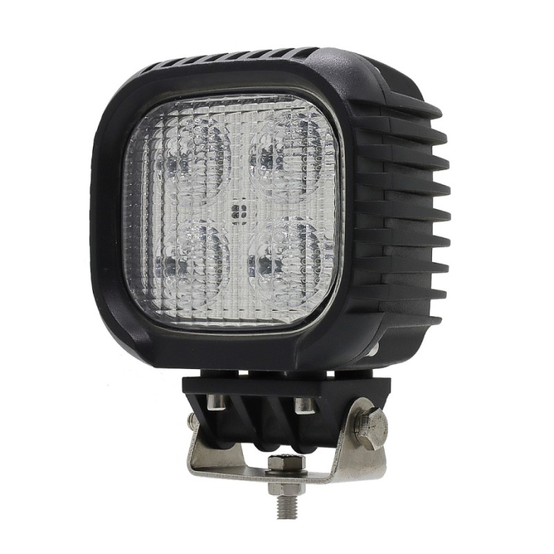 WETECH 40W 6" Square Heavy Duty LED Work Lights Flood or Spot Beam