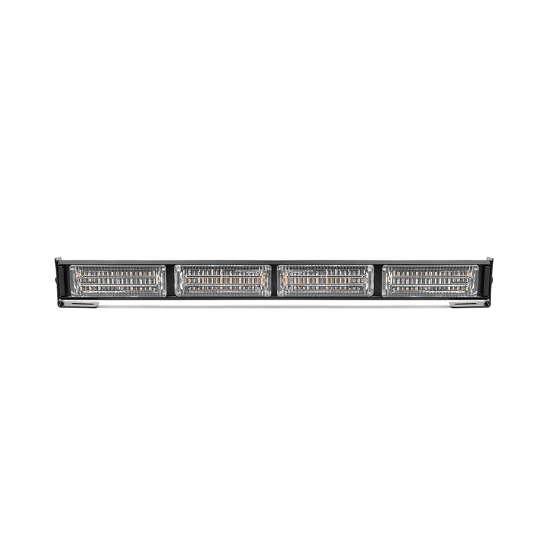 WETECH 32W 16" LED Strobe Light Bar Flash Rooftop Emergency Warning Light