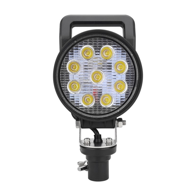 WETECH 27W Pipe Mount Agriculture LED Tractor Work Lights With Handle and Switch