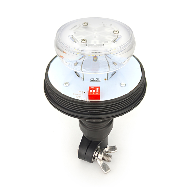 WETECH High Cover Model Beacon Signal LED Flashing Warning Light With Din Stem Base Type