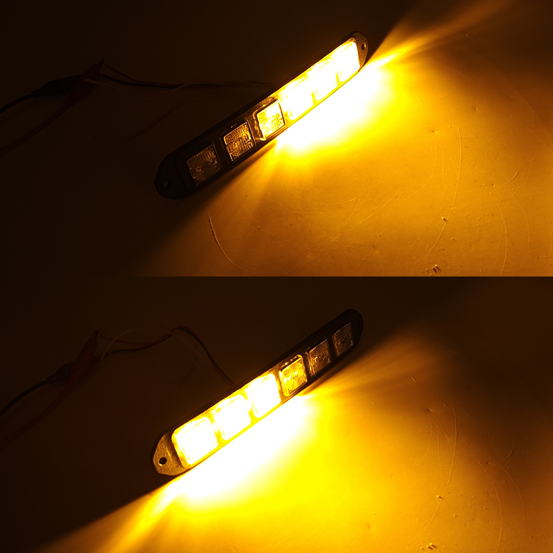 WETECH 18W Strobe Lights Vehicle Side Marker Surface Mount