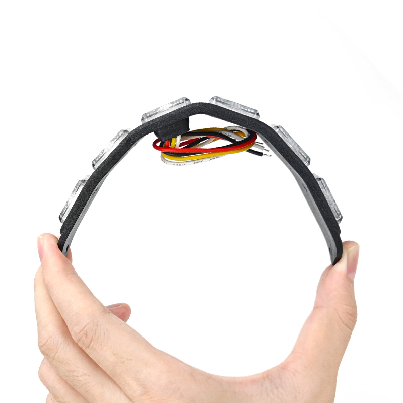WETECH 18W Strobe Lights Vehicle Side Marker Surface Mount