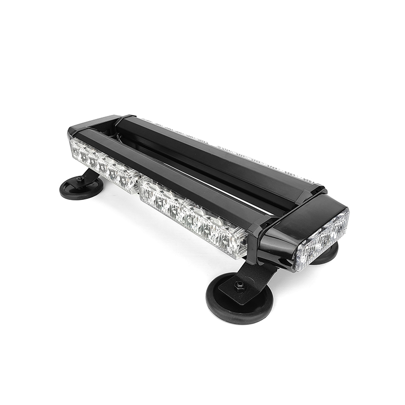 WETECH 30W 14" LED Strobe Light Bar Flash Rooftop Emergency Warning Light