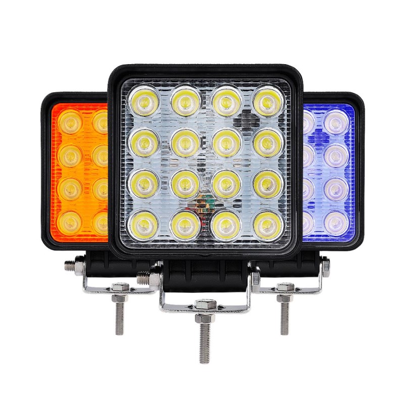 WETECH 48W Agriculture LED Work Lights Blue Sprayer Lights