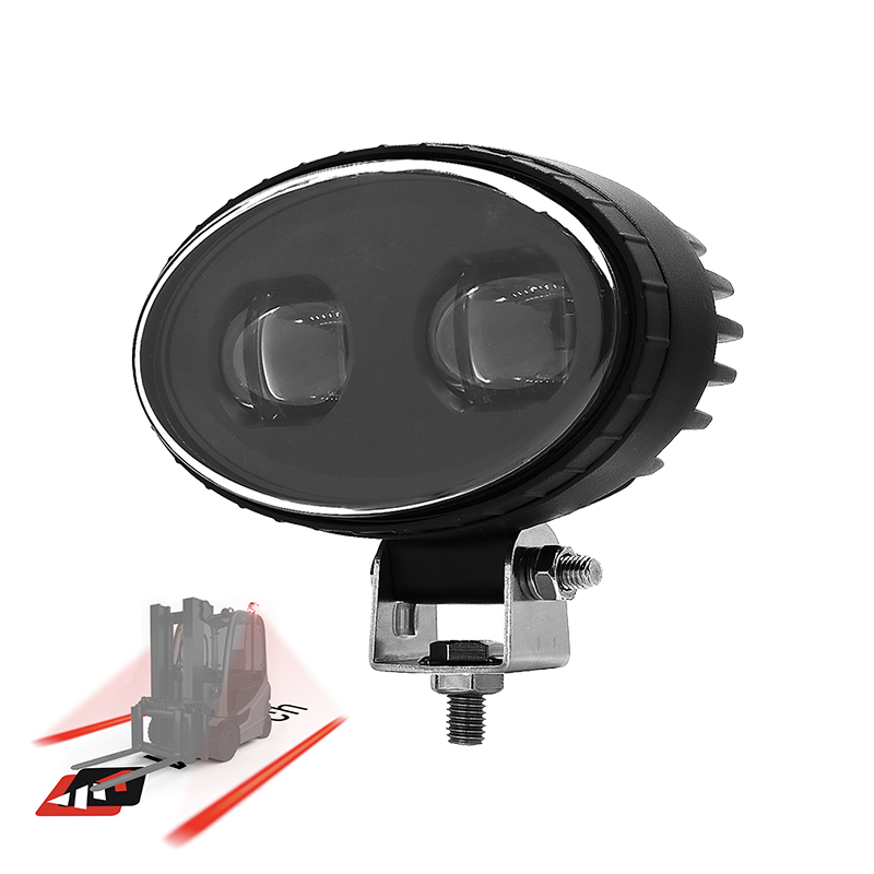 30W Forklift Warning Lights Red Zone Line Beam Safety Light