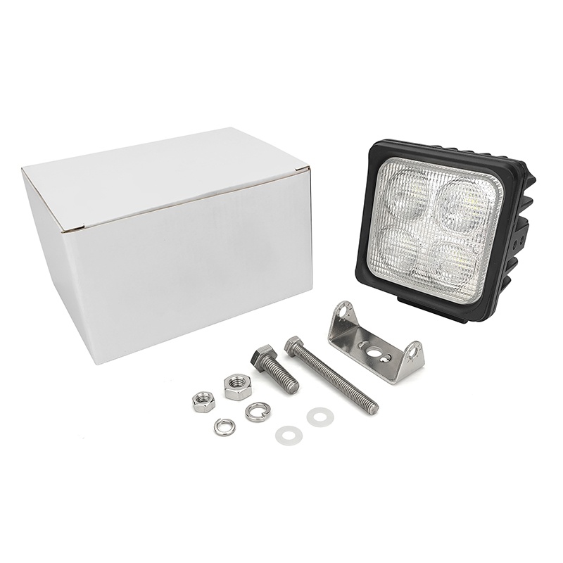 WETECH 40W 6" Square Heavy Duty LED Work Lights Flood or Spot Beam