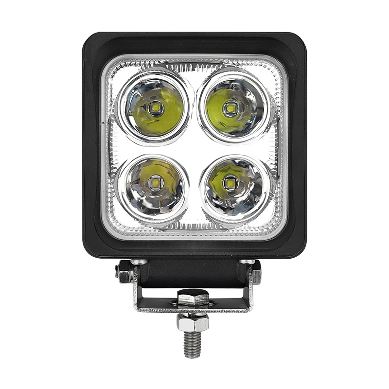 WETECH 40W 6" Square Heavy Duty LED Work Lights Flood or Spot Beam