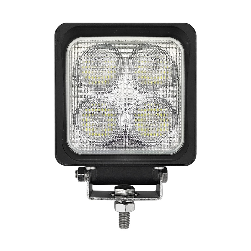 WETECH 40W 6" Square Heavy Duty LED Work Lights Flood or Spot Beam