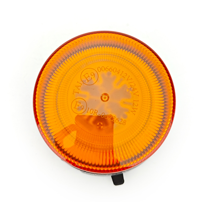 WETECH Low Cover Model Beacon Signal Rechargeable LED Flashing Warning Light With Magnet Sucker Type