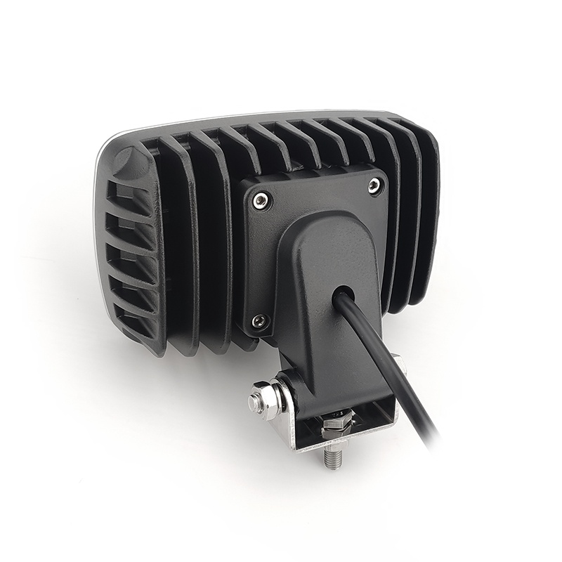 WETECH 90W 6.5" LED Work Lights Rectangular Swivel Bracket Flood WorkLight