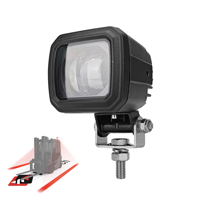 10W Mini Red Zone Line Beam Forklift Warning Lights