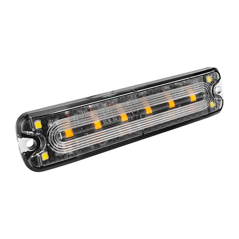 WETECH 18W LED Strobe Lights Vehicle Side Marker Surface Mount With Driving Light